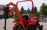 Půdní vrták za traktor Zemní vrták CR-14
