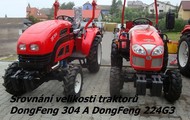 Malotraktor Dongfeng DF 304, 4WD s SPZ. traktor DongFeng NEDOSTUPNÉ