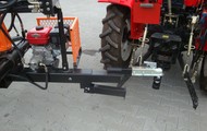 Forestry trailer for tractors CRONIMO with its own petrol engine