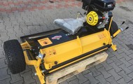 Motorized mulcher for quad