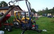 Vyvážecí přívěs za malotraktor, traktor 