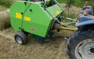 Mini balíkovač CRB 850, CRB 860, CRB 910 lis na kulaté balíky (CHINA)