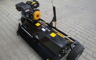 Motorized mulcher for quad