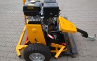 Motorized mulcher for quad