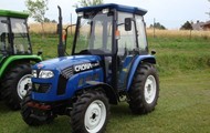 Tractor Foton Crona with Cab, 4WD with license plate number. ACTION!