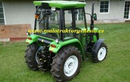 Tractor Foton Crona with Cab, 4WD with license plate number. ACTION!