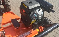 Motorized mulcher for quad