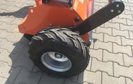 Motorized mulcher for quad