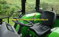 Tractor Foton Crona with Cab, 4WD with license plate number. ACTION!