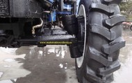 Tractor Foton Crona with Cab, 4WD with license plate number. ACTION!