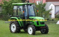 Tractor Foton Crona with Cab, 4WD with license plate number. ACTION!