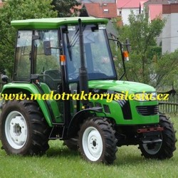 Tractor Foton Crona with Cab, 4WD with license plate number. ACTION!