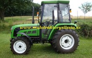 Tractor Foton Crona with Cab, 4WD with license plate number. ACTION!