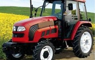 Foton Crona 604 tractor with cab, 4WD, with license plate