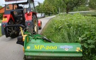 Stranový mulčovač CRONIMO , příkopový mulčovač CRONIMO MP-200