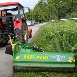 Stranový mulčovač CRONIMO , příkopový mulčovač CRONIMO MP-200