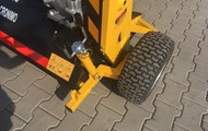 Motorized mulcher for quad