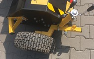 Motorized mulcher for quad