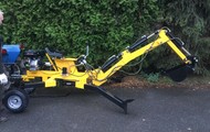 Hydraulický podkop CR300 za čtyřkolku, minibagr