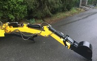 Hydraulický podkop CR300 za čtyřkolku, minibagr