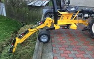 Hydraulický podkop CR300 za čtyřkolku, minibagr, pavouk za ATV