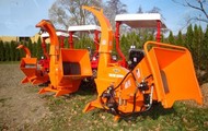 Chipper CRONIMO WCBX-62R  for tractor, small tractor with hydraulic feeding