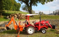 backhoe for tractor CRONIMO DH-7