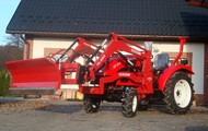 Front snow plow CR per tractor